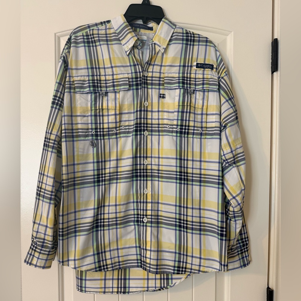 Columbia PFG Fishing Shirt - Small